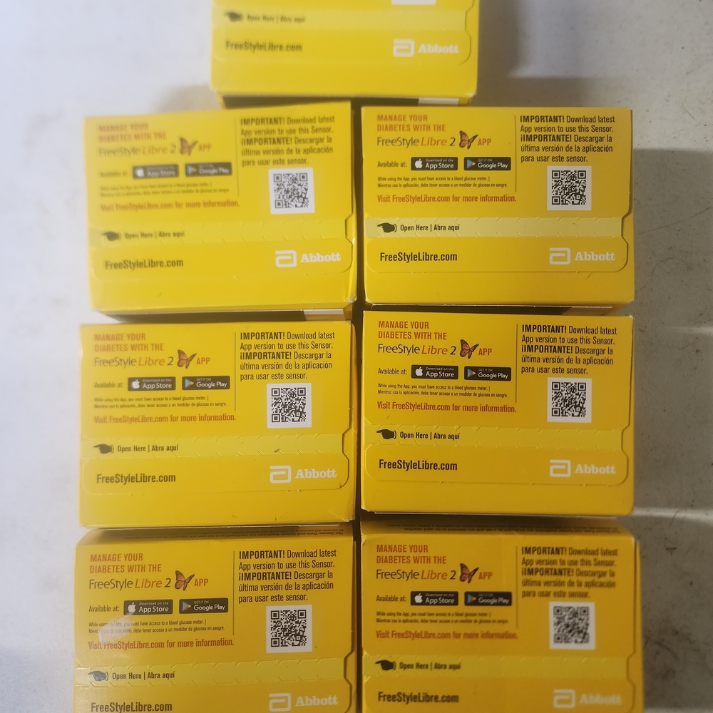 Abbott FreeStyle Libre 14 Day Sensor  Set Of 8 Boxes